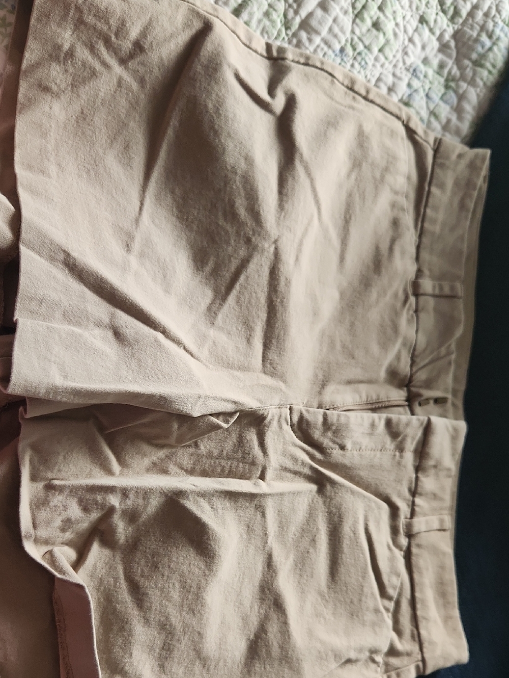 Old Navy Pixie High-Rise Shorts in Beige